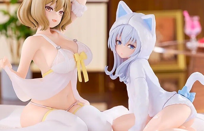 『勝利の女神：NIKKE』女の子たちのえっちな部屋着姿のエロプライズフィギュア！