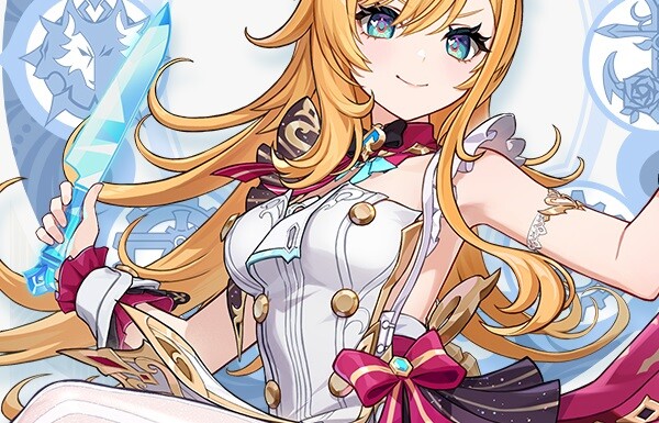 『原神』えっちな横乳丸出しのエロい裸エプロンみたいなエロ衣装のえっちな女の子！