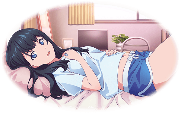 Ssss Gridman アラームアプリでエロい二人のパジャマ姿のエロい添い寝イラスト チラシの裏でゲーム鈍報