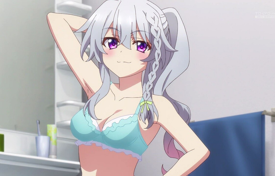 アニメ『9-nine- Ruler’s Crown』1話2話で女の子のエロいコスプレやえっちな下着姿など！