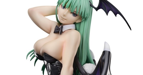 『ヴァンパイア』モリガンのエロすぎるムチムチサキュバスバニー衣装のエロフィギュア！