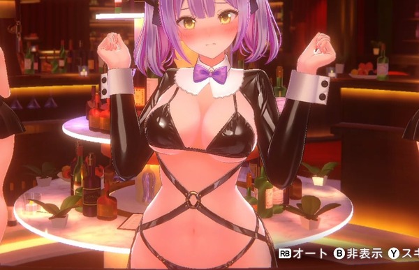 『バニーガーデン2』エロすぎる逆バニーや裸にリボンだけのドスケベエロ衣装のDLC！