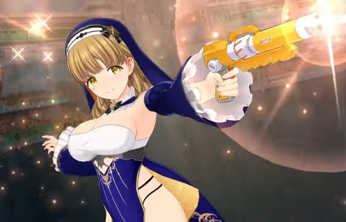 『ドルフィンウェーブ』えっちすぎるおっぱい丸出しやスク水風のエロい痴女シスター衣装！