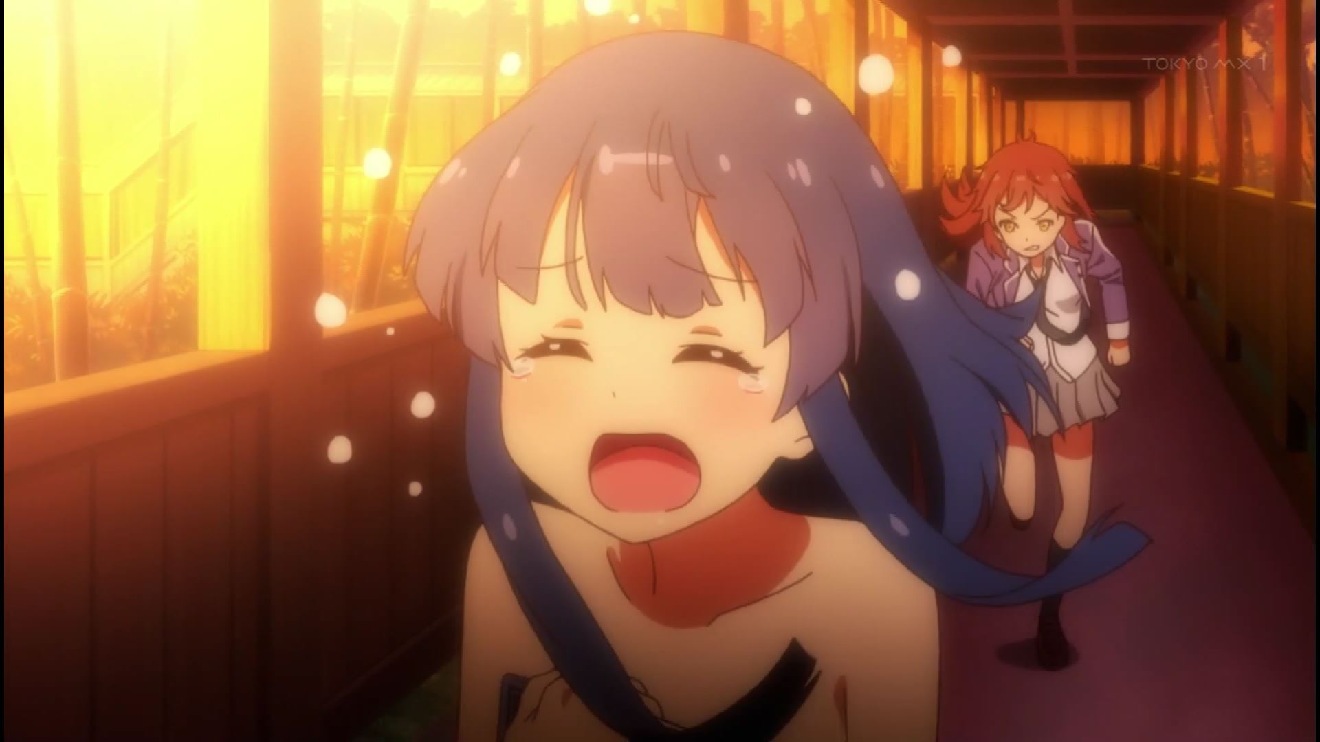 アニメ メルヘン メドヘン 1話で女の子がエロい全裸丸見え姿で疾走するエロシーン チラシの裏でゲーム鈍報