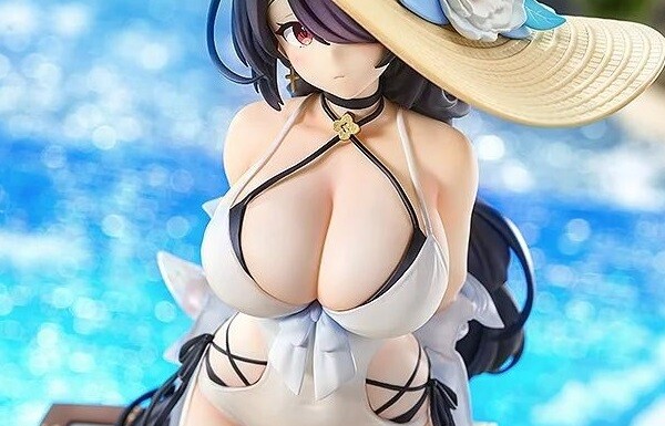『ブルーアーカイブ』若葉ヒナタのえっちすぎるムチムチおっぱいのエロ水着フィギュア！