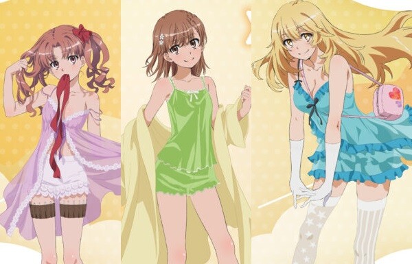 『とある科学の超電磁砲』ドン・キホーテコラボでエロスケスケキャミソール姿などエログッズ