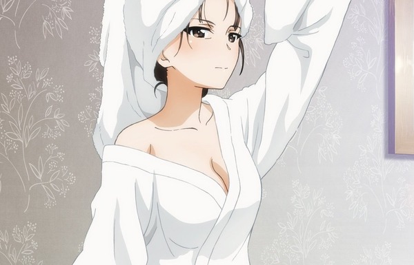 『ガールズ&パンツァー』家元の西住しほのふしだらなバスローブ姿のエロイラストグッズ!