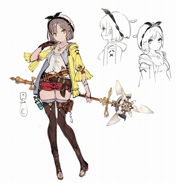ライザのアトリエ 初期設定 キャラデザ エロ (25)