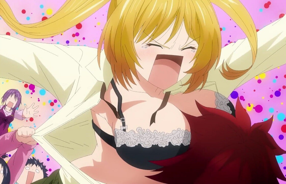 アニメ『てんぷる』10話で女の子に誘惑されたりエロいおっぱい丸見えなどエロシーン！