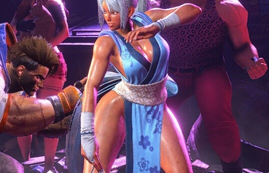 『ストリートファイター6』不知火舞のカラーでえっちすぎる銀髪褐色肌やエロい金髪など！