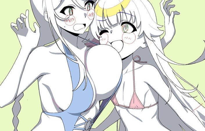 アニメ『ぬきたし』BD店舗特典でえっちすぎるドスケベな水着などエロいラフイラスト！