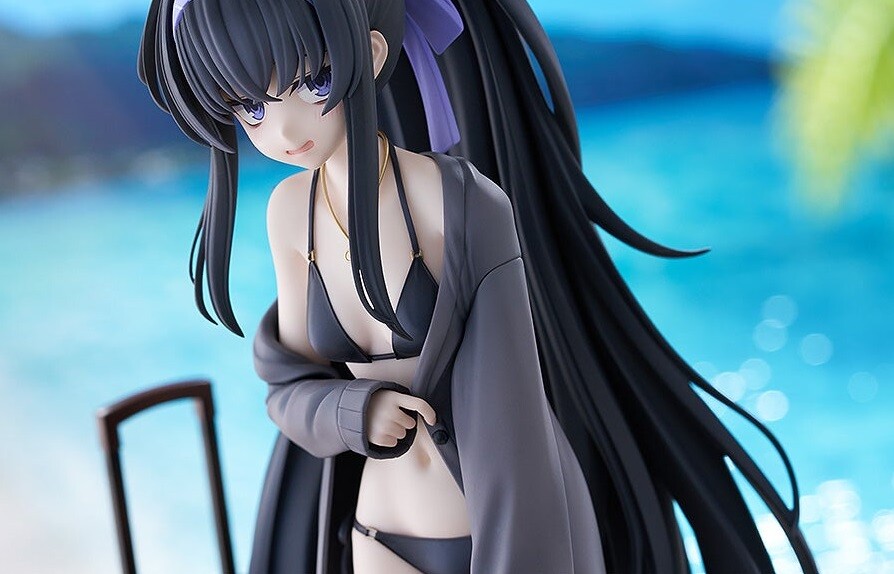 『ブルーアーカイブ』古関ウイのえっちな貧乳スレンダーのエロ水着姿のエロフィギュア！