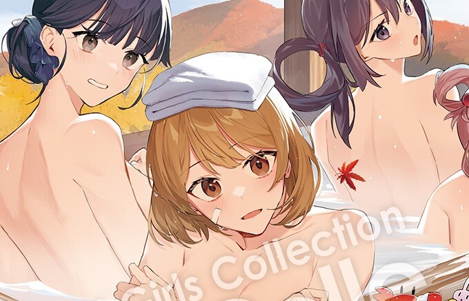 『艦これ』公式カレンダーで女の子たちの温泉のえっちな裸丸見えのエロイラスト！