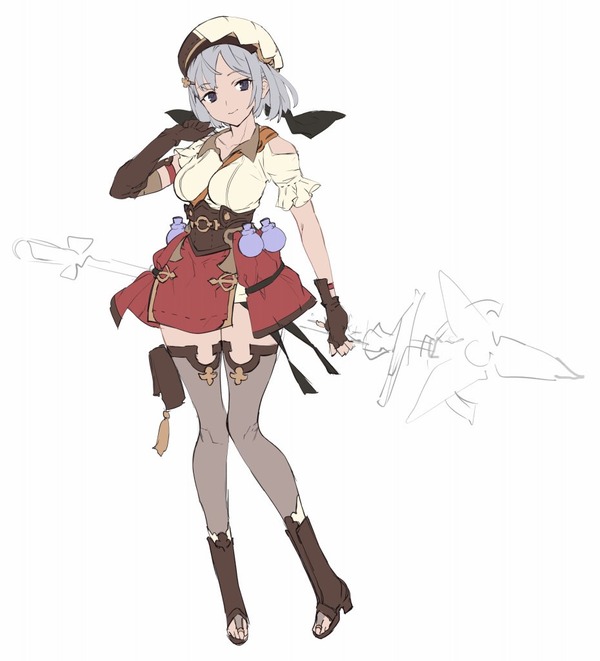 ライザのアトリエ 初期設定 キャラデザ エロ (14)