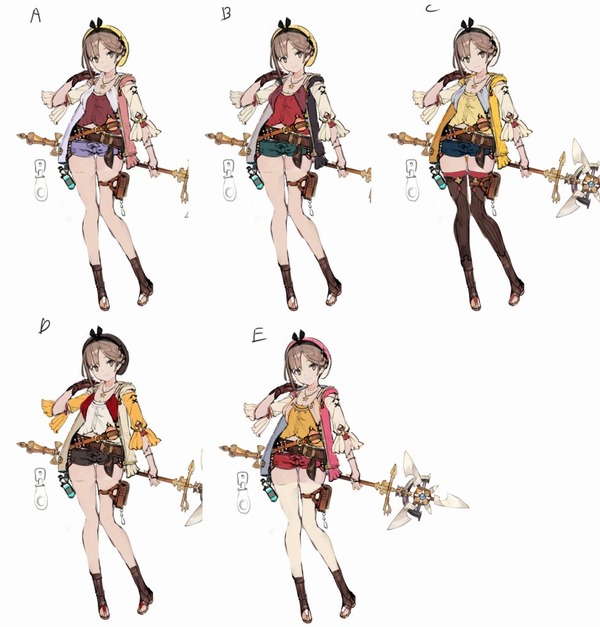 ライザのアトリエ 初期設定 キャラデザ エロ (29)