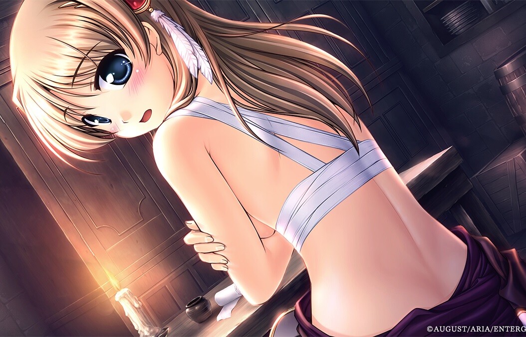 PS4/スイッチ版『穢翼のユースティア』エロい娼婦の女の子や全裸姿のエロイベントCGなど