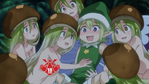 異種族レビュアーズ 5話 単眼娘 マイコニド エロ (23)