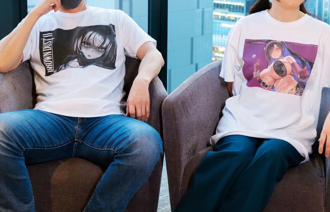 『ブラウンダスト2』ドスケベすぎるエロイラストのTシャツやタペストリーなどエログッズ！