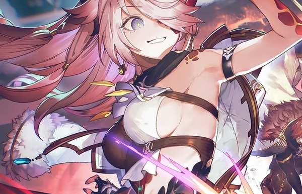 『レスレリアーナのアトリエ』えっちなムチムチおっぱいの横乳丸出しのエロい女の子！