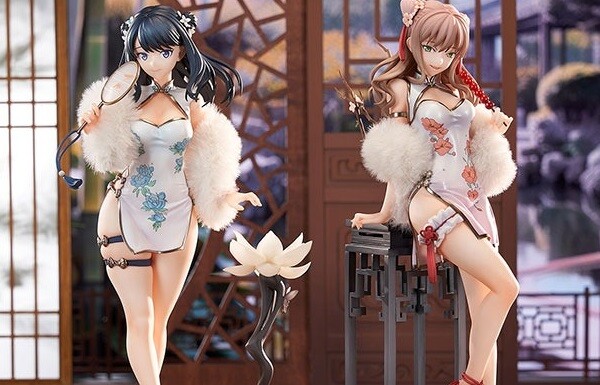 『グリッドマン ユニバース』宝多六花と南夢芽のエロいムチムチチャイナドレスフィギュア！