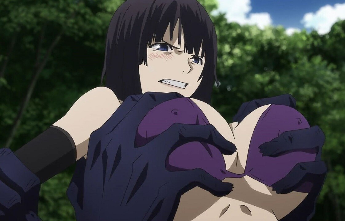 アニメ グレイプニル 9話で女の子のエロい乳揉みや勃ってる乳首つまみなどエロシーン チラシの裏でゲーム鈍報