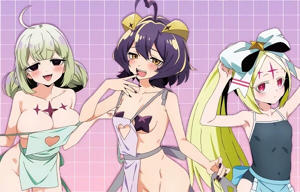 『魔法少女にあこがれて』ドン・キホーテコラボでおっぱい丸出し裸エプロンのエログッズ！