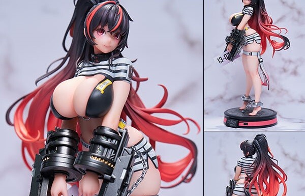 『勝利の女神：NIKKE』クエンシーのムチムチすぎるえっちおっぱい衣装のエロフィギュア！