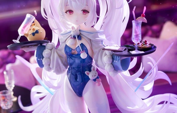 『アズールレーン』ラフィーのえっちなバニー姿の貧乳おっぱい見えそうなエロフィギュア！