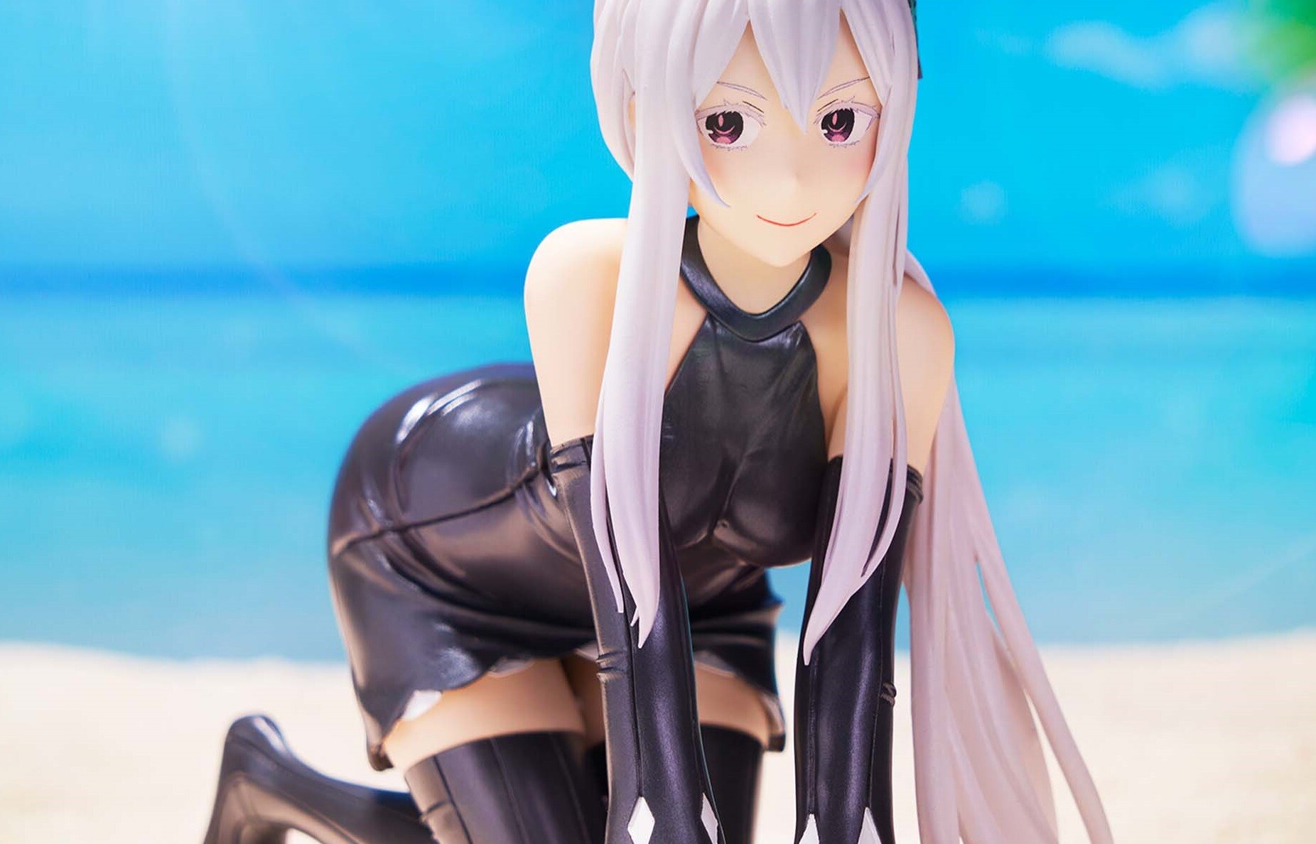 『Re:ゼロから始める異世界生活』エキドナのえっちなピチピチスーツのエロ水着フィギュア！