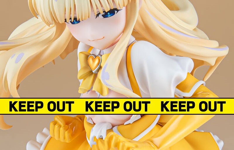 『魔法少女にあこがれて』マジアサルファのおっぱいが破けて丸出しなエロフィギュア！