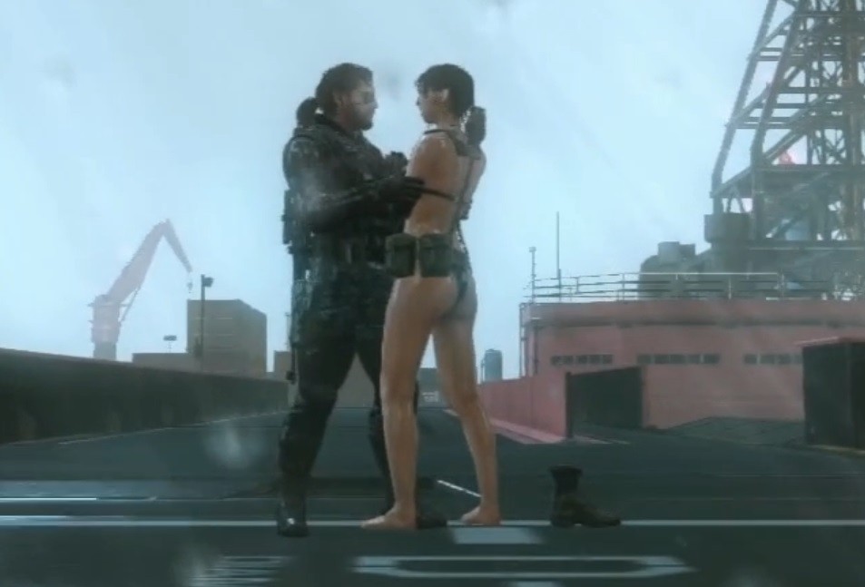 メタルギアソリッドv エロいクワイエットが服を脱いでほぼ全裸でさらにエロくなってる チラシの裏でゲーム鈍報 メタルギアソリッドv エロいクワイエットが服を脱いでほぼ全裸でさらにエロくなってる チラシの裏でゲーム鈍報