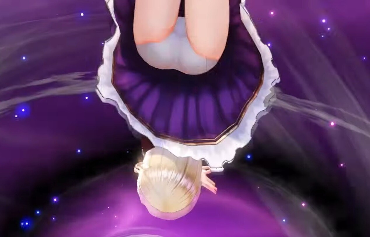『ライザのアトリエ ～秘密トリロジー～ DX』えっちなスカートで戦闘中にパンチラしまくり！