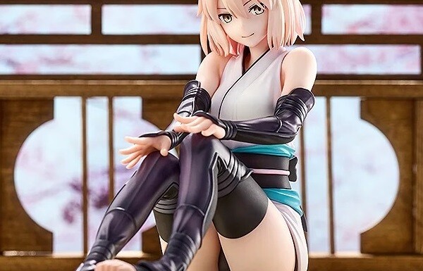 『フェイト/グランドオーダー』沖田総司のえっちな最終再臨イラスト姿のエロフィギュア！