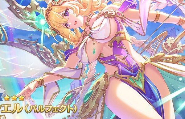 『プリンセスコネクト！Re：Dive』ムチムチおっぱいが丸見えすぎるドスケベ衣装の女の子！