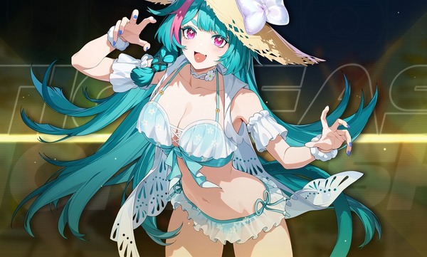『NTE: Neverness to Everness』エロおっぱい水着が雨だと谷間に雨水が溜まるエロ仕様