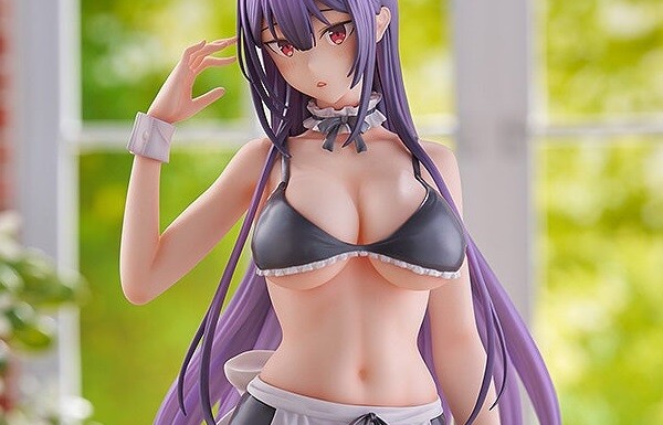 『履いてください、鷹峰さん』鷹峰高嶺のえっちなビキニメイド姿のエロフィギュア！