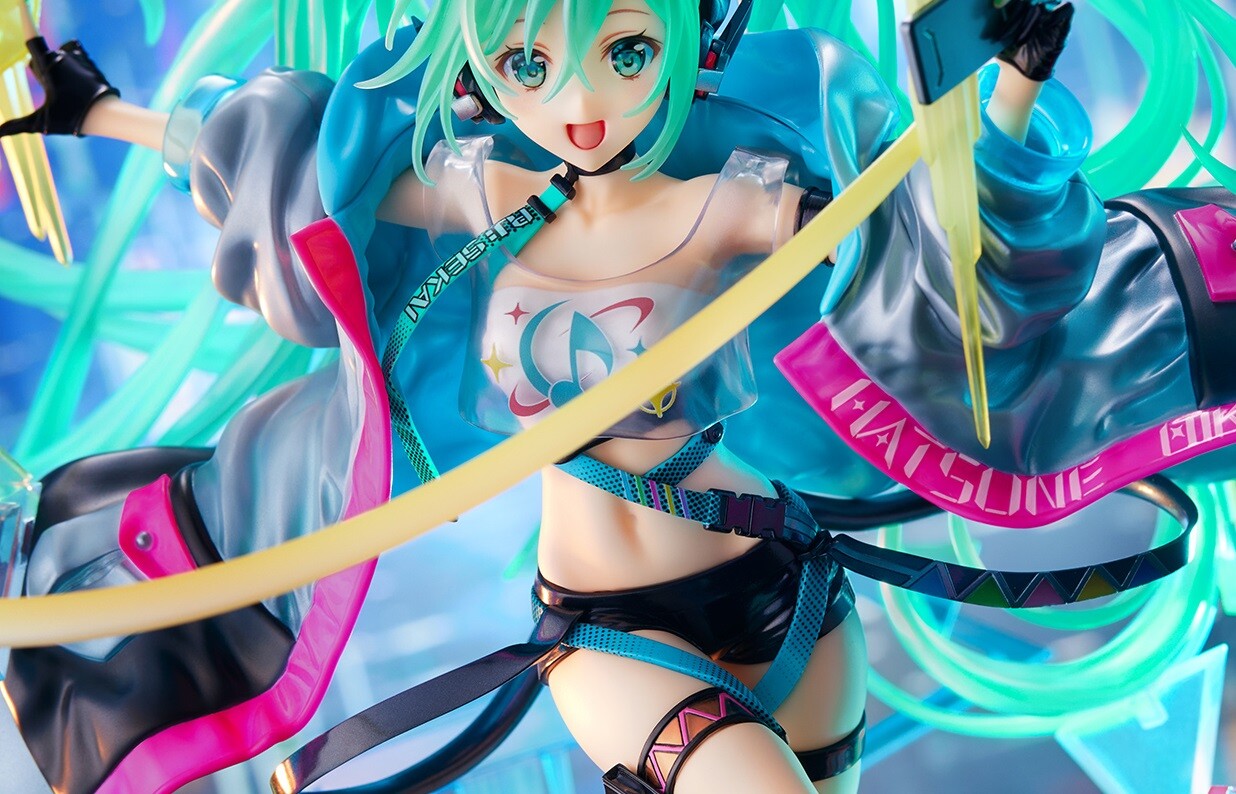 初音ミク『RAGE プロジェクトセカイ 2020Ver.』露出多めスケスケエロ衣装のエロフィギュア！