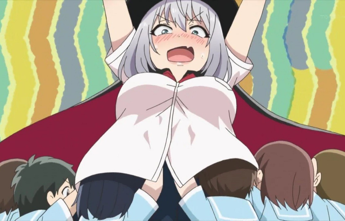 アニメ 手品先輩 8話で子供に身体を弄られたりエロいおっぱい丸見えなどエロシーン チラシの裏でゲーム鈍報