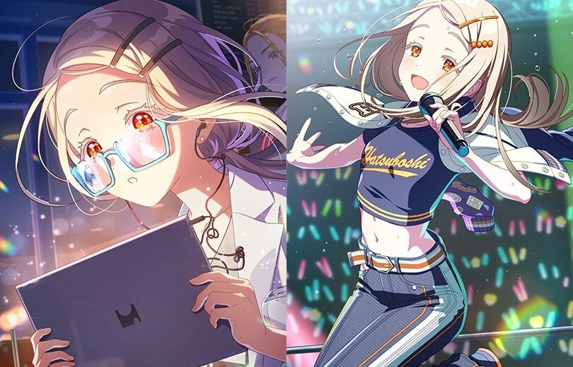 『学園アイドルマスター』えっちすぎるズボンがズレて股間見えそうな隙間のエロアイドル衣装