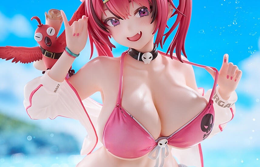 『勝利の女神：NIKKE』マストのエロすぎるムチムチおっぱい水着のエロフィギュア！