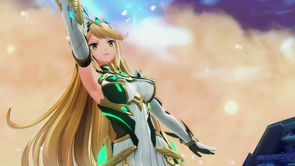 スマブラSP ゼノブレイド2 ホムラ ヒカリ エロ (16)