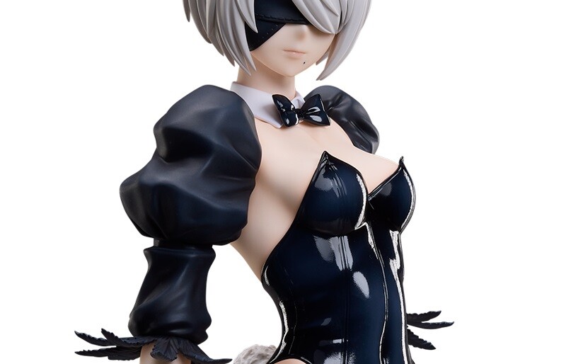 『ニーア オートマタ』2Bのえっちなムチムチ太もものエロいバニー姿のエロフィギュア！