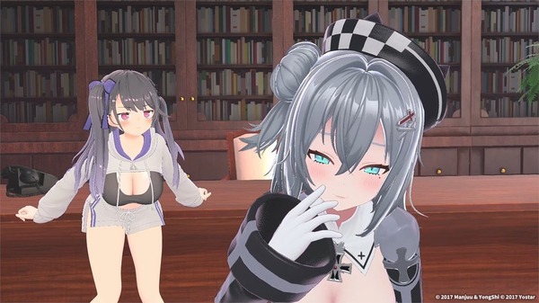 『アズールレーン』ヤーデが生放送に3Dモデルで登場！ムチムチおっぱいとパンツ丸見え放送！