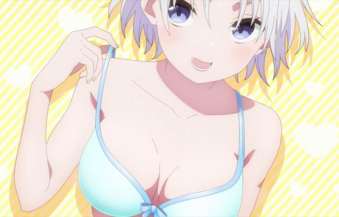 アニメ『甘神さんちの縁結び』21話で女の子のえっちな下着姿でおっぱい押し当てエロシーン！