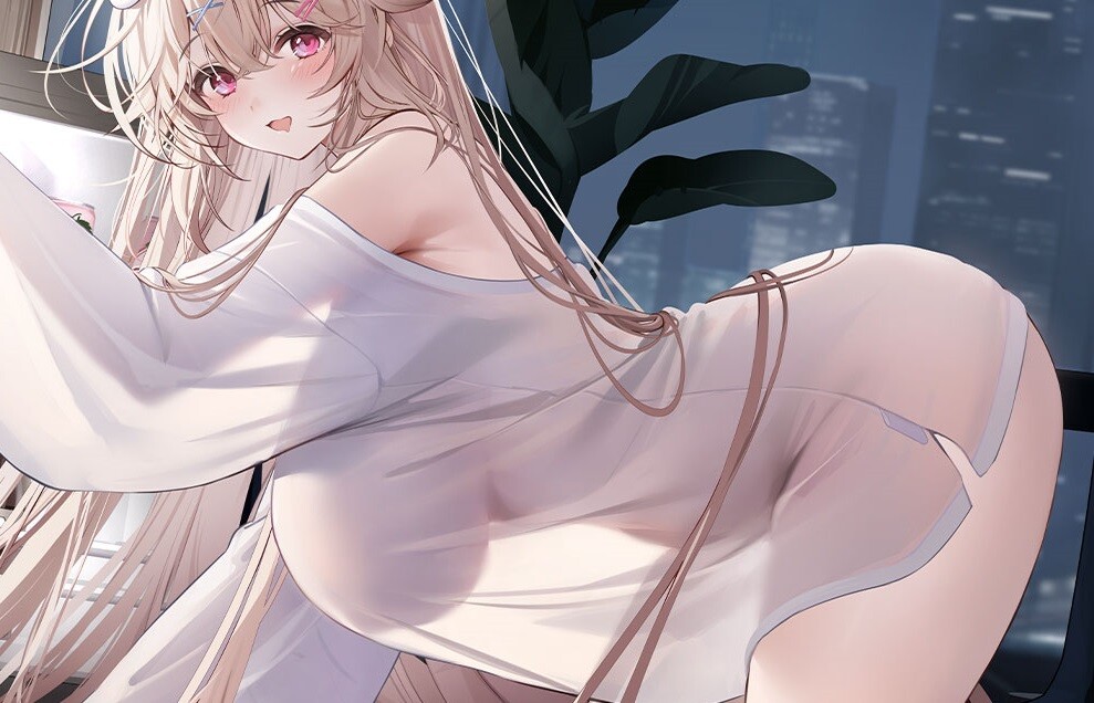 『アズールレーン』温泉でえっちすぎる裸が全部丸見えのとんでもないドスケベ裸衣装！