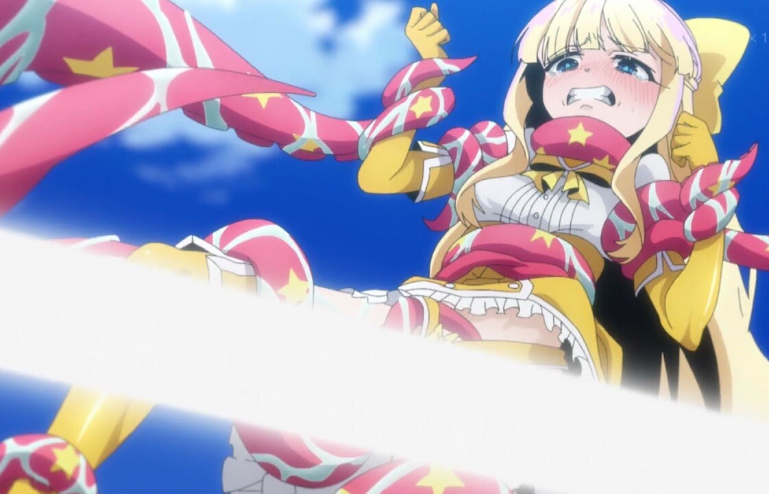 アニメ『魔法少女にあこがれて』13話で女の子のエロ触手プレイなどエロシーンで最終回