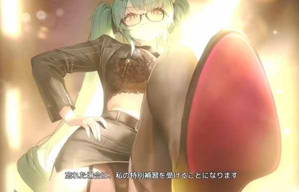  『勝利の女神：NIKKE』エロすぎる丸見えのドスケベ学生服やどエロ教師のパンツ丸見え！