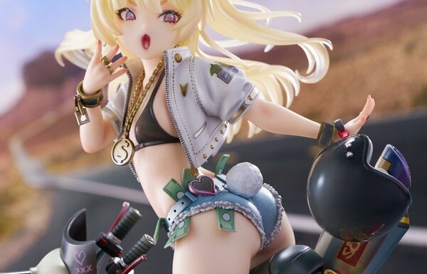 『アズールレーン』バッチのエロすぎ丸見えムチムチのバイクに乗った姿のエロフィギュア！