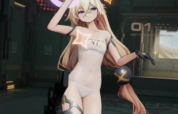 『ドールズフロントライン2』ロリ女の子のえっちすぎるスケスケの白スクやブルマ姿など！