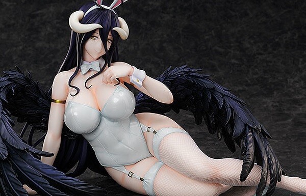 『オーバーロード』アルベドのあまりに体がムチムチすぎるエロいバニー姿のエロフィギュア